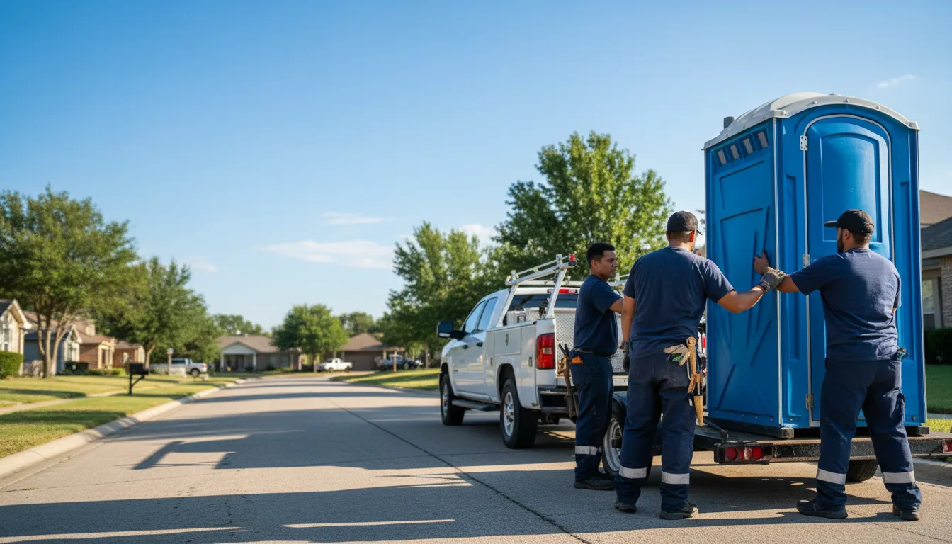 Portable Toilet Rental in Latexo, TX near me